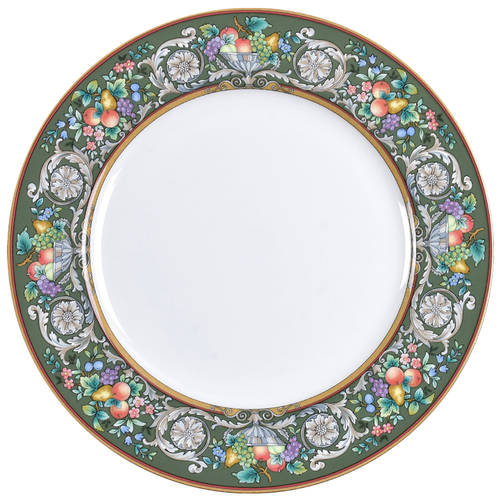 Della Robbia Green Dinner Plate