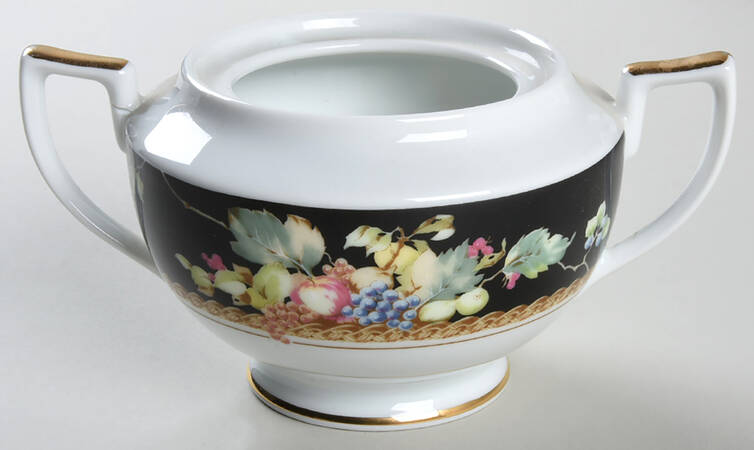 Della Robia Sugar Bowl No Lid