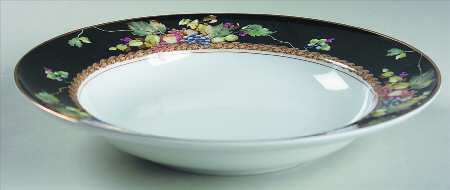 Della Robia Large Rim Soup Bowl