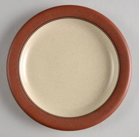 Deep Sienna Salad Plate