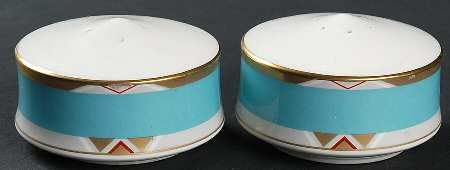 Deco Turquoise Salt & Pepper Set