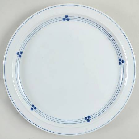 Disco Blue 12" Chop Plate (Round Platter)