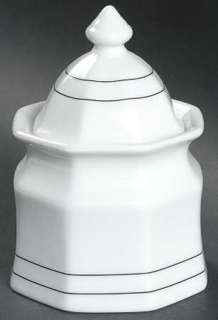 Domino Sugar Bowl & Lid
