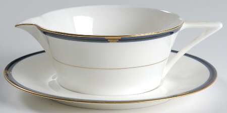 Dominique Gravy Boat & Underplate by Mikasa