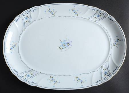 Dorchester 14" Oval Serving Platter