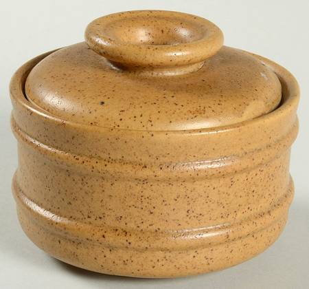Double Texture Sugar Bowl & Lid