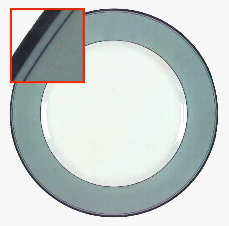 Dove Grey Dinner Plate