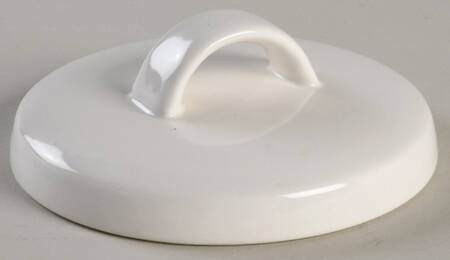 Dover White Lid for Sugar Bowl
