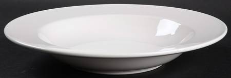 Dover White Large Rim Soup Bowl