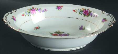 Dresdalia 11" Oval Vegetable Bowl