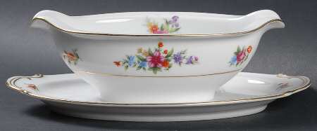 Dresdalia Gravy Boat with Attached Underplate