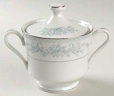 Dresden Rose Sugar Bowl & Lid