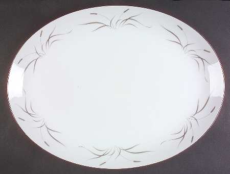 Dusk Breeze 16" Oval Serving Platter