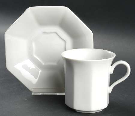 Duchess Flat Cup & Saucer Set