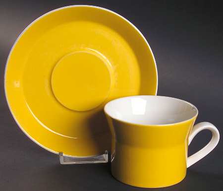 Duet Flat Cup & Saucer Set