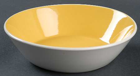 Duet Yellow Coupe Cereal Bowl