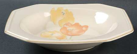 Dutch Garden Rim Soup Bowl