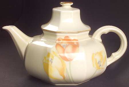 Dutch Garden Teapot & Lid