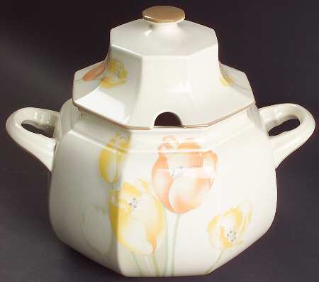 Dutch Garden Tureen &  Lid