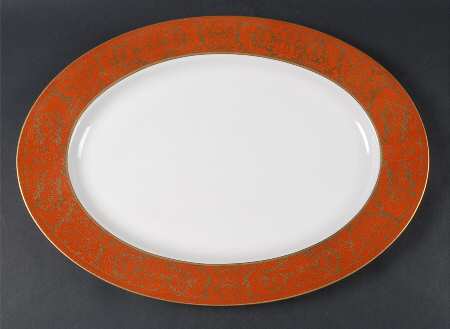 Dunhill 17" Oval Serving Platter