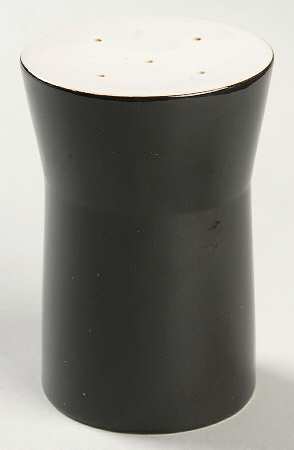 Duplex Black Salt Shaker