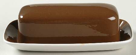 Duplex Brown 1/4 Lb Covered Butter