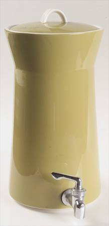 Duplex Green Samovar & Lid