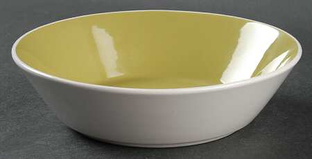 Duplex Green Coupe Cereal Bowl