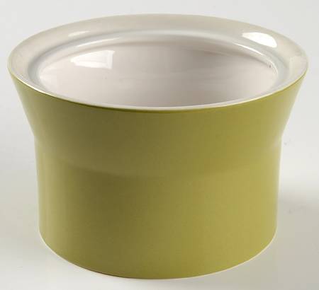 Duplex Green Sugar Bowl No Lid