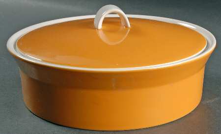 Duplex Orange Round Covered Vegetable