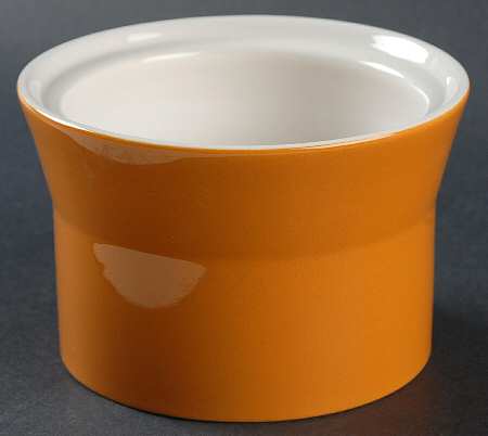 Duplex Orange Sugar Bowl No Lid