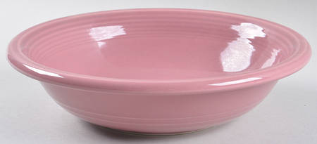 Dusty Rose 9" Round Vegetable Bowl