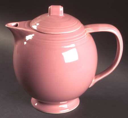 Dusty Rose Teapot & Lid