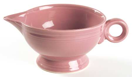 Dusty Rose Gravy Boat
