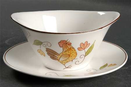 Early Morn Gravy Boat & Underplate