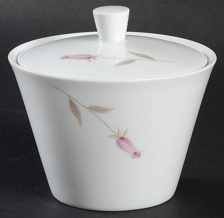 Early Rose Sugar Bowl & Lid