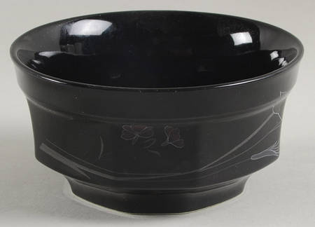 Ebony Fleur Fruit/Dessert (Sauce) Bowl