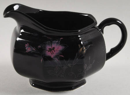 Ebony Garden Gravy Boat