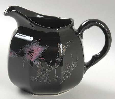 Ebony Garden Creamer