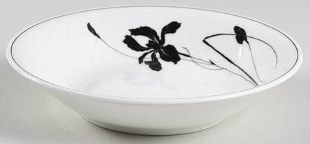 Ebony Iris Fruit/Dessert (Sauce) Bowl