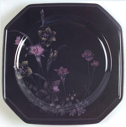 Ebony Meadow Salad Plate by Mikasa