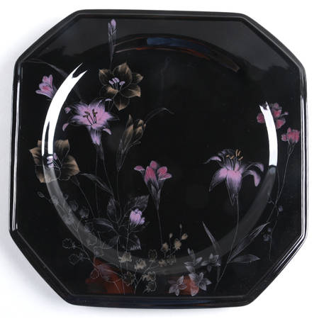 Ebony Meadow 12" Chop Plate (Round Platter)