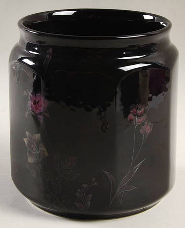 Ebony Meadow Large Canister No Lid