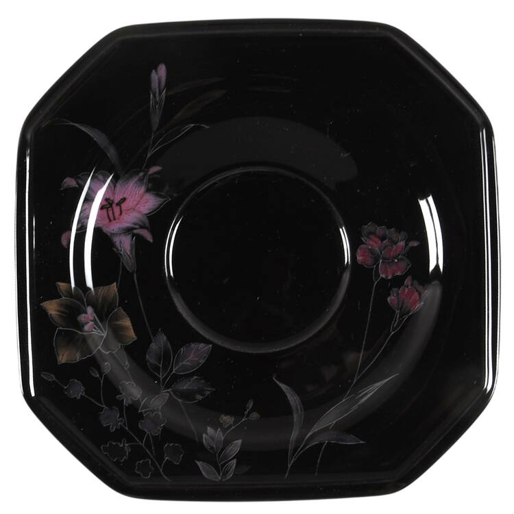 Ebony Meadow Saucer