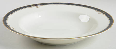 Ebony Manor Rim Soup Bowl