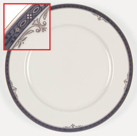 Ebony Manor Dinner Plate