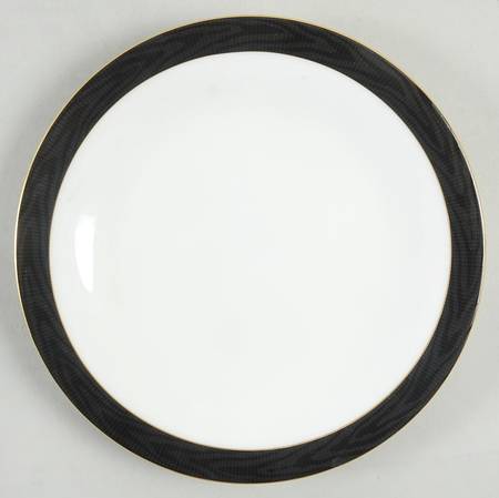 Ebony Moire Salad Plate