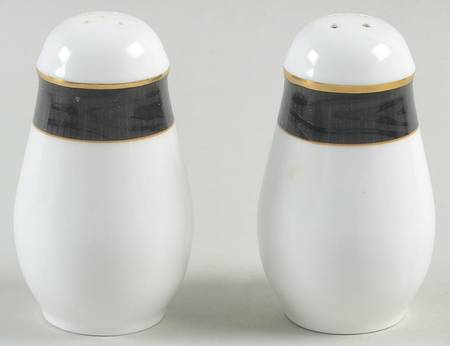 Ebony Moire Salt & Pepper Set