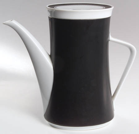 Ebony Coffee Pot & Lid