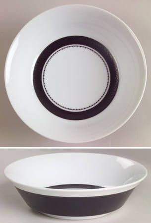 Ebony Coupe Cereal Bowl